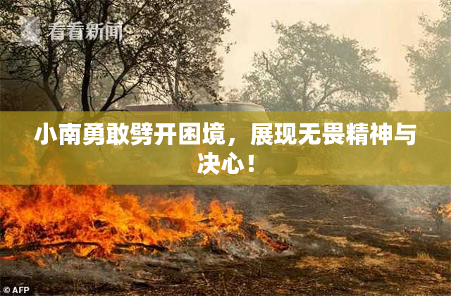 小南勇敢劈开困境，展现无畏精神与决心！