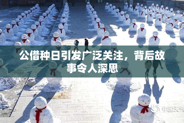 公借种日引发广泛关注，背后故事令人深思