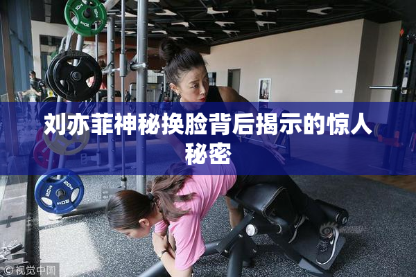 刘亦菲神秘换脸背后揭示的惊人秘密