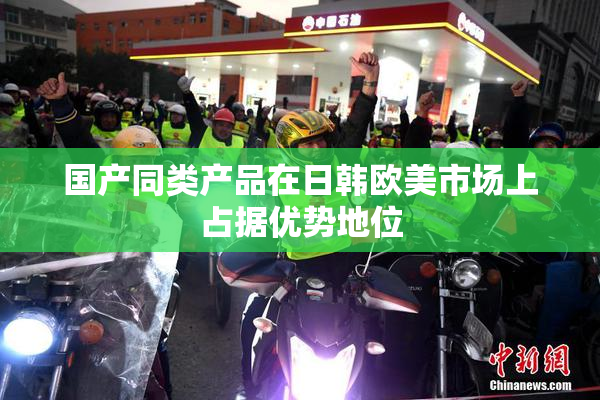 国产同类产品在日韩欧美市场上占据优势地位
