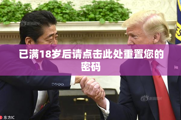 已满18岁后请点击此处重置您的密码