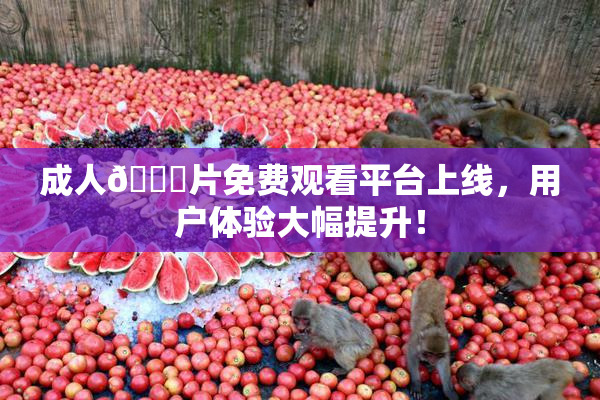 成人🔞片免费观看平台上线，用户体验大幅提升！