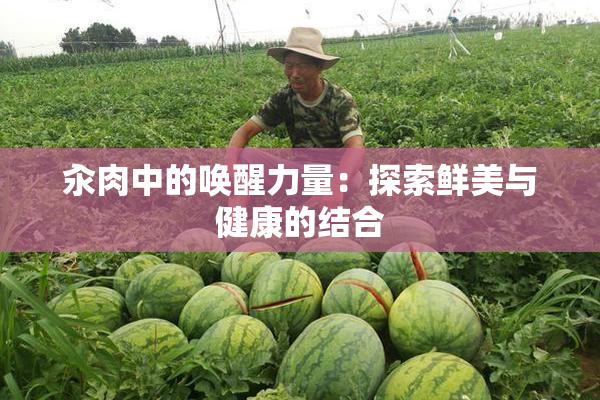 汆肉中的唤醒力量：探索鲜美与健康的结合