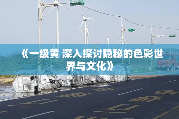 《一级黄 深入探讨隐秘的色彩世界与文化》
