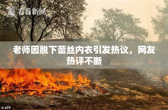老师因脱下蕾丝内衣引发热议，网友热评不断