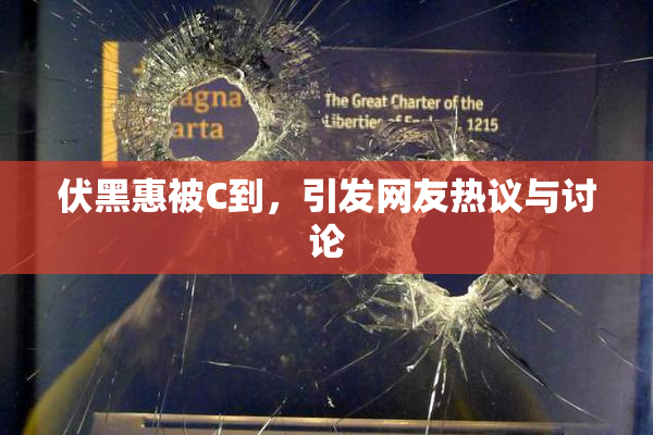 伏黑惠被C到，引发网友热议与讨论
