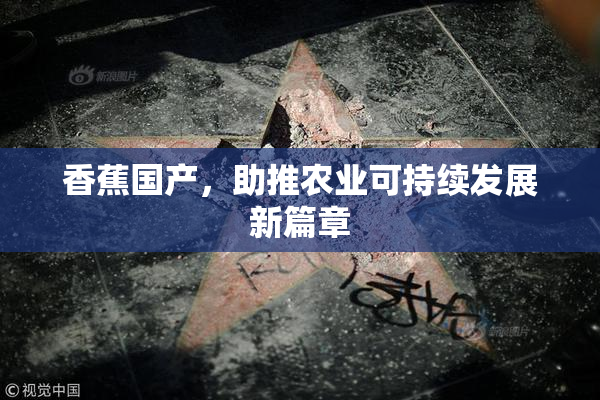 香蕉国产，助推农业可持续发展新篇章