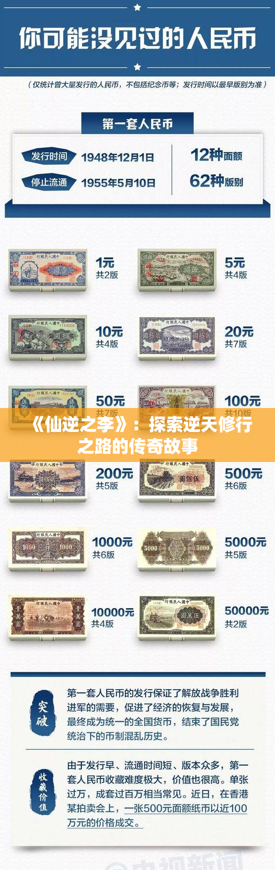 《仙逆之李》：探索逆天修行之路的传奇故事