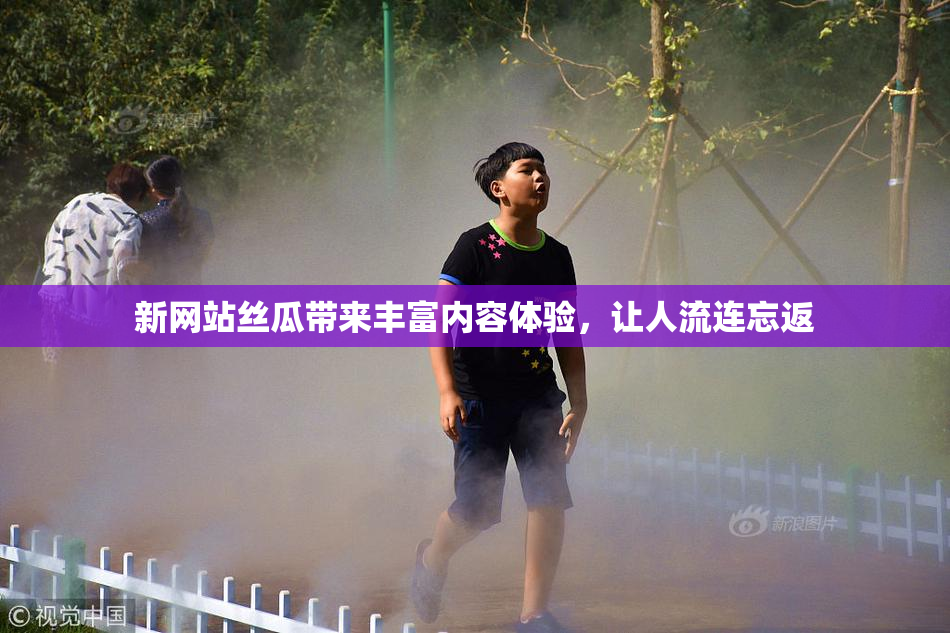 新网站丝瓜带来丰富内容体验，让人流连忘返