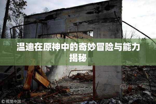 温迪在原神中的奇妙冒险与能力揭秘