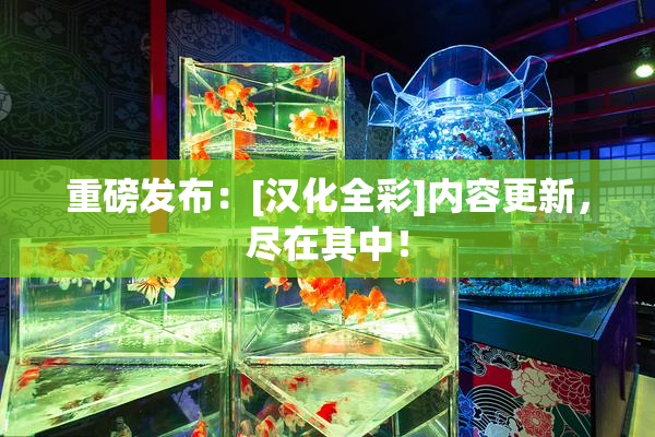 重磅发布：[汉化全彩]内容更新，尽在其中！