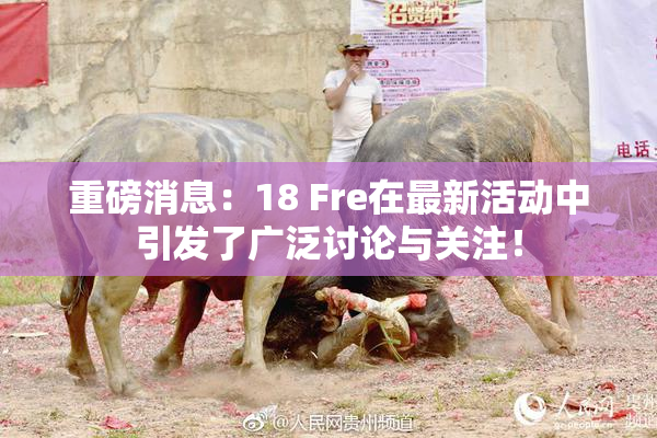 重磅消息：18 Fre在最新活动中引发了广泛讨论与关注！