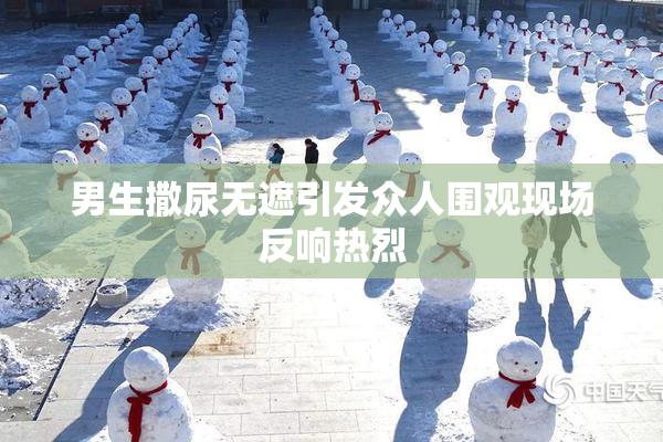 男生撒尿无遮引发众人围观现场反响热烈