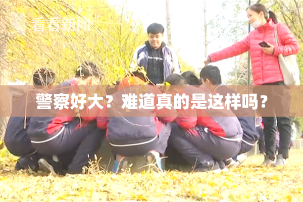 警察好大？难道真的是这样吗？