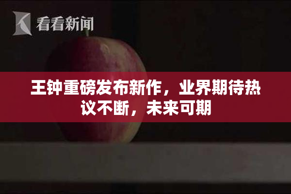 王钟重磅发布新作，业界期待热议不断，未来可期