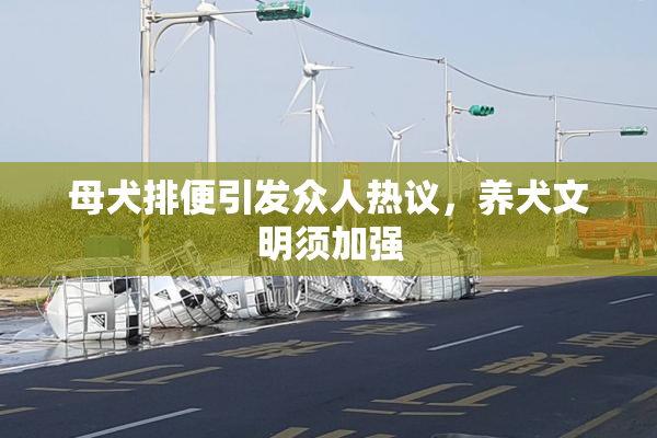 母犬排便引发众人热议，养犬文明须加强
