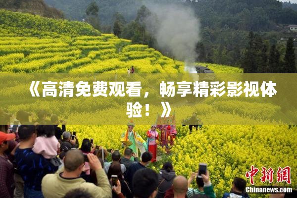 《高清免费观看，畅享精彩影视体验！》
