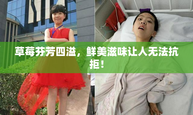 草莓芬芳四溢，鲜美滋味让人无法抗拒！