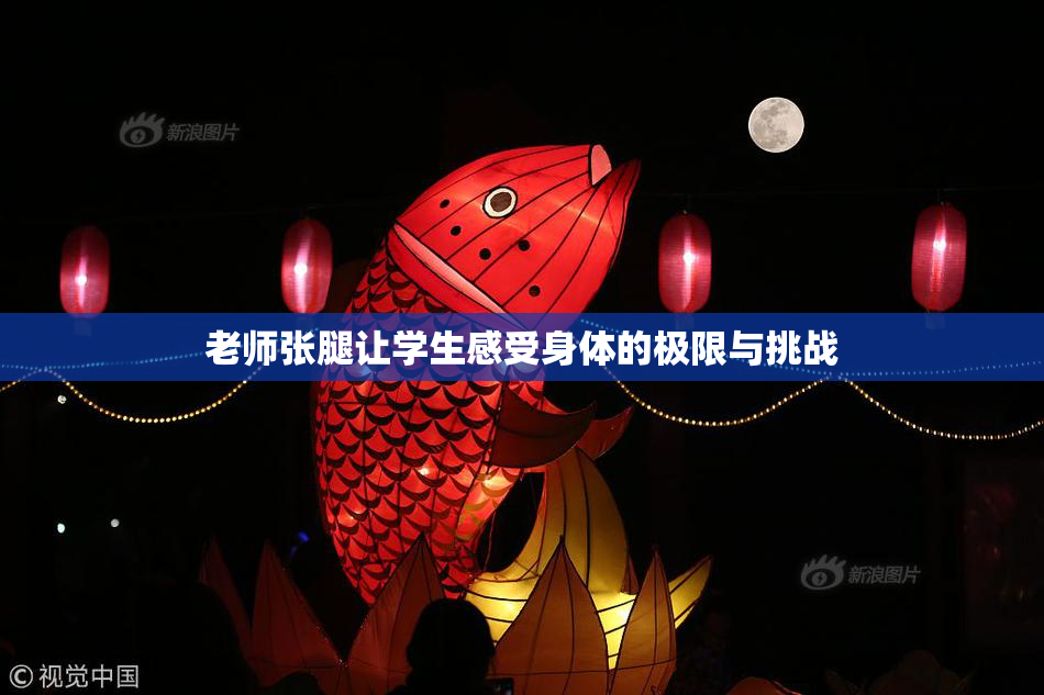 老师张腿让学生感受身体的极限与挑战