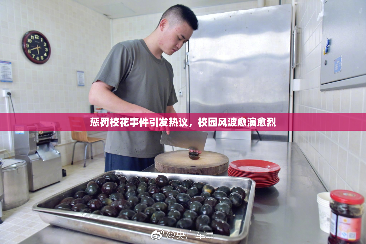 惩罚校花事件引发热议，校园风波愈演愈烈