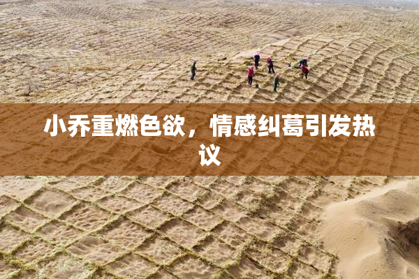 小乔重燃色欲，情感纠葛引发热议