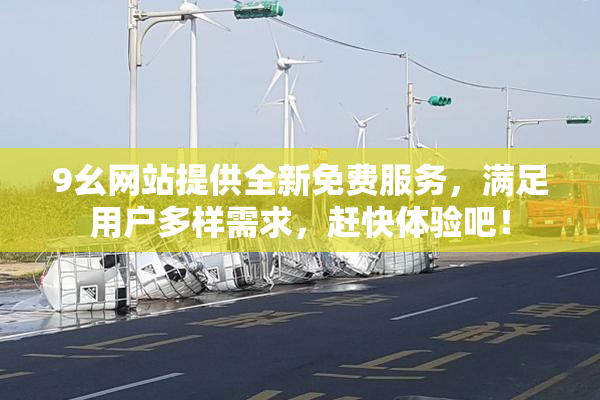 9幺网站提供全新免费服务，满足用户多样需求，赶快体验吧！
