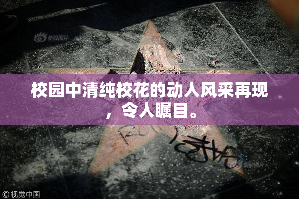 校园中清纯校花的动人风采再现，令人瞩目。