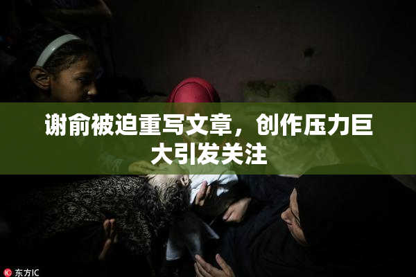 谢俞被迫重写文章，创作压力巨大引发关注