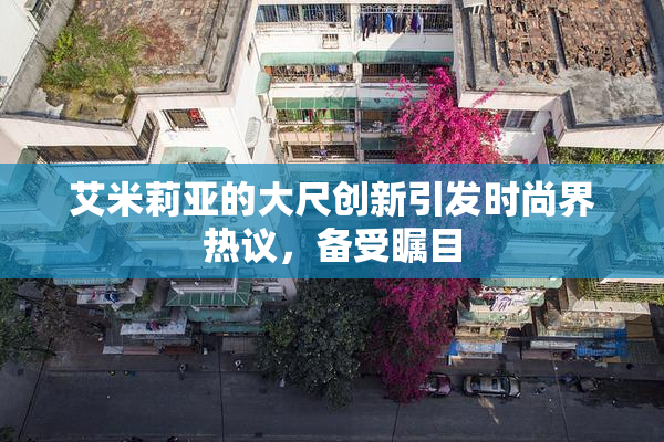 艾米莉亚的大尺创新引发时尚界热议，备受瞩目