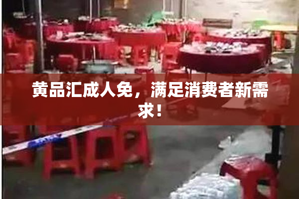 黄品汇成人免，满足消费者新需求！