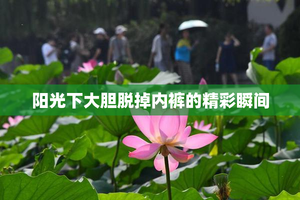 阳光下大胆脱掉内裤的精彩瞬间