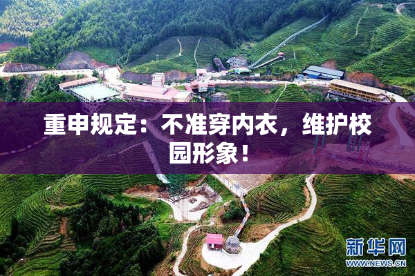 重申规定：不准穿内衣，维护校园形象！