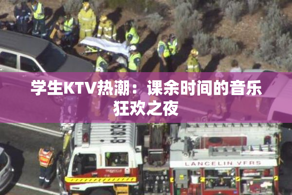 学生KTV热潮：课余时间的音乐狂欢之夜