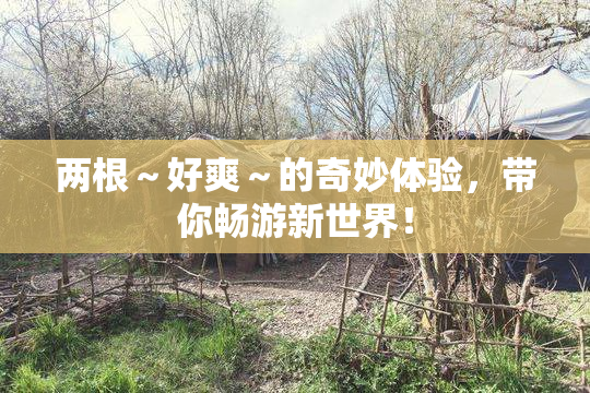 两根～好爽～的奇妙体验，带你畅游新世界！