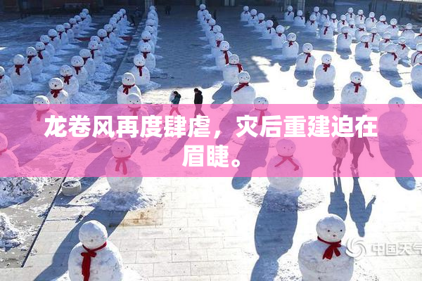 龙卷风再度肆虐，灾后重建迫在眉睫。