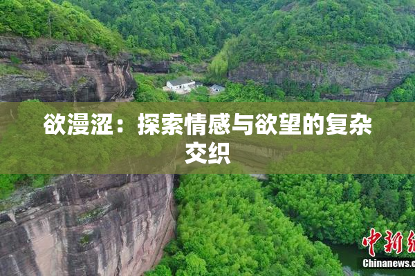欲漫涩：探索情感与欲望的复杂交织