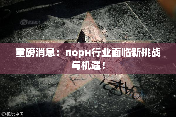 重磅消息：порн行业面临新挑战与机遇！