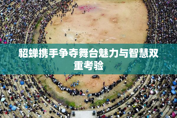 貂蝉携手争夺舞台魅力与智慧双重考验