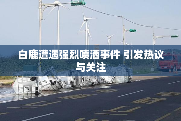 白鹿遭遇强烈喷洒事件 引发热议与关注
