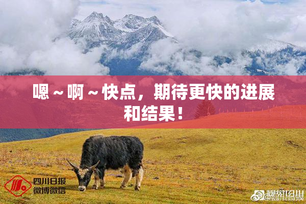 嗯～啊～快点，期待更快的进展和结果！