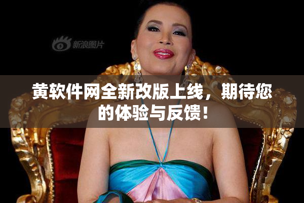 黄软件网全新改版上线，期待您的体验与反馈！