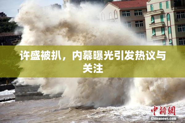 许盛被扒，内幕曝光引发热议与关注