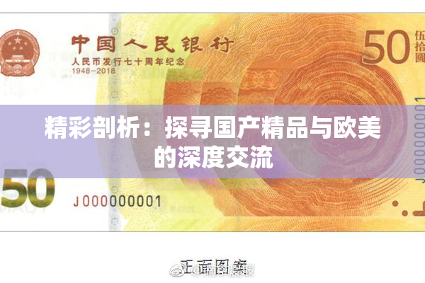 精彩剖析：探寻国产精品与欧美的深度交流