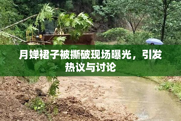 月婵裙子被撕破现场曝光，引发热议与讨论