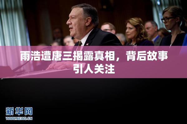 雨浩遭唐三揭露真相，背后故事引人关注