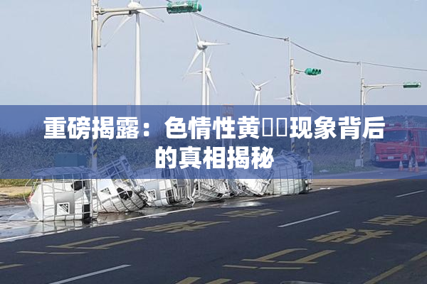 重磅揭露：色情性黄❌‌现象背后的真相揭秘