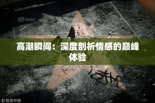 高潮瞬间：深度剖析情感的巅峰体验