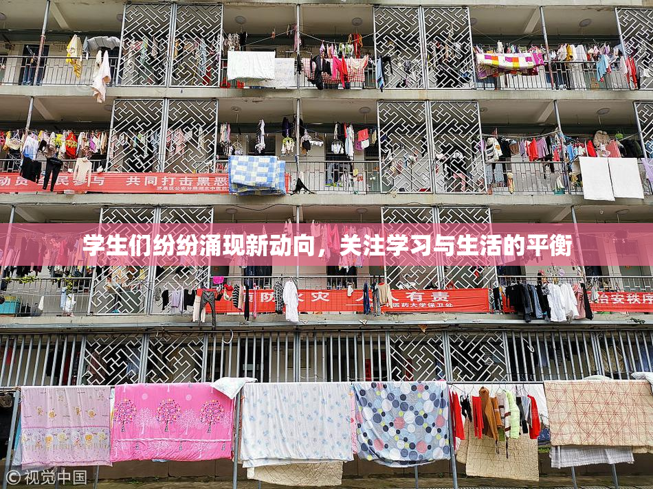 学生们纷纷涌现新动向，关注学习与生活的平衡
