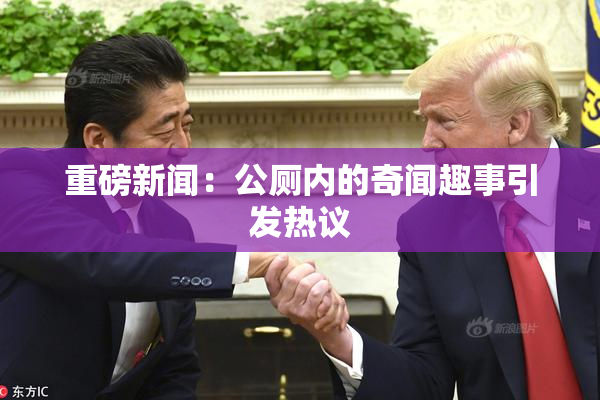 重磅新闻：公厕内的奇闻趣事引发热议