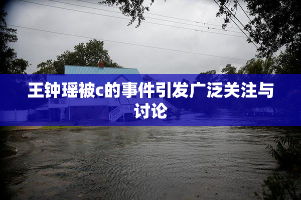 王钟瑶被c的事件引发广泛关注与讨论